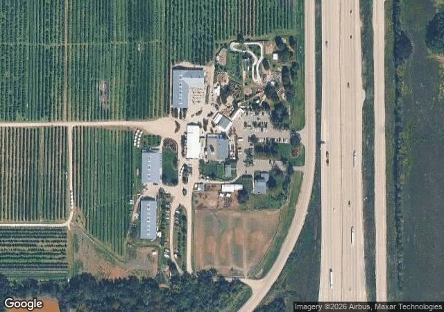 Aerial view of Apple Holler in Sturtevant, WI