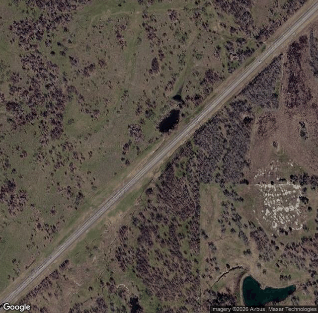 Aerial view of Big Orange Pumpkin Farm at Preston Trail Farms in Gunter, TX