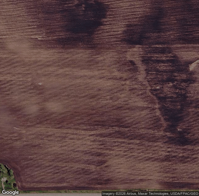 Aerial view of Big Stone Pumpkin Patch in Big Stone City, SD
