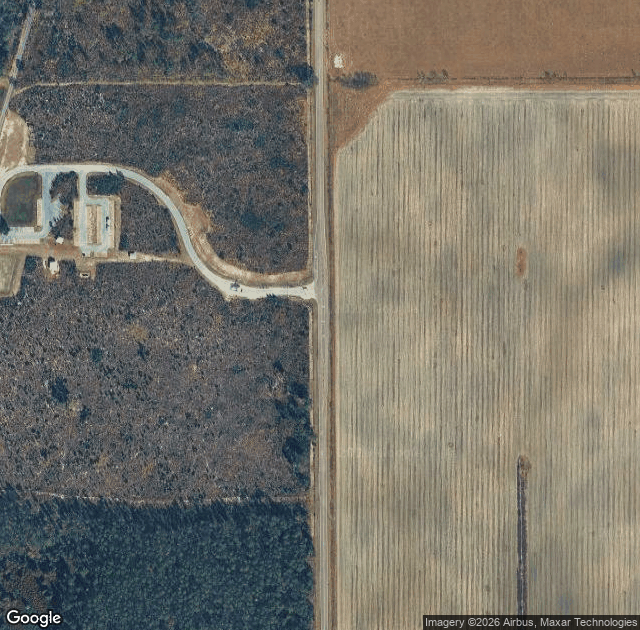 Aerial view of Cannon Farms in Dunnellon, FL