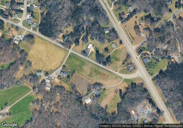 Aerial view of Cherry Place Farm in Rock Hill, SC