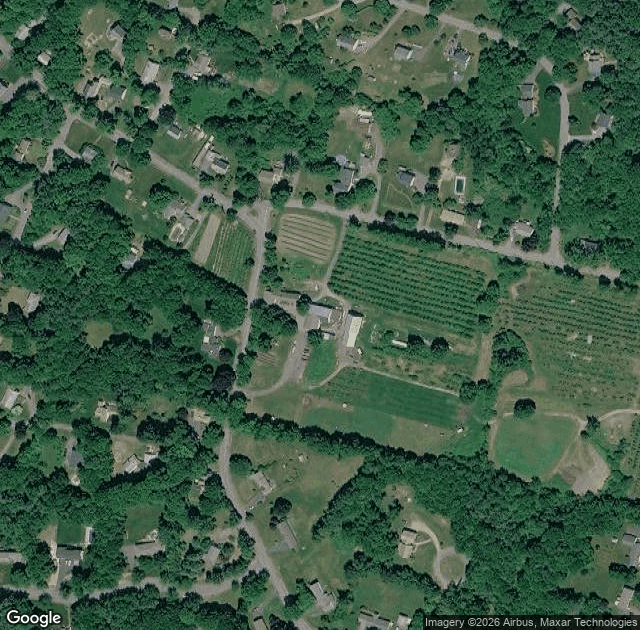 Aerial view of Clearview Farm in Sterling, MA