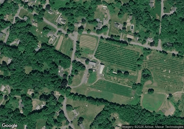 Aerial view of Clearview Farm in Sterling, MA