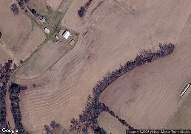 Aerial view of Cornfusion at Showvaker's Quality Evergreens in Manchester, MD