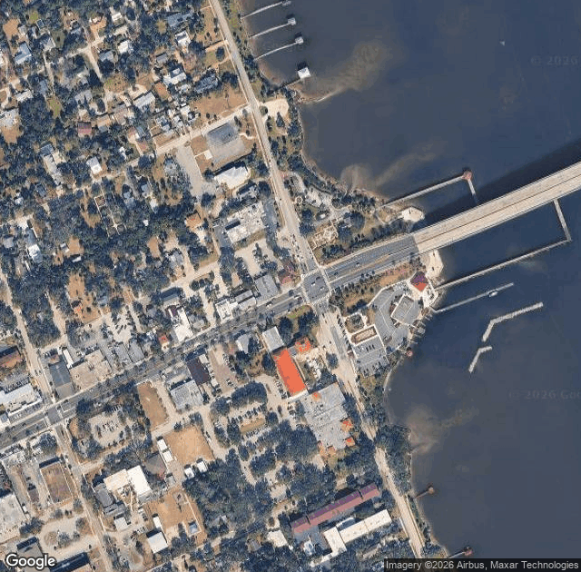 Aerial view of County Line Family Farms in Ormond Beach, FL