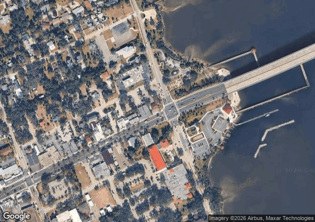 Aerial view of County Line Family Farms in Ormond Beach, FL