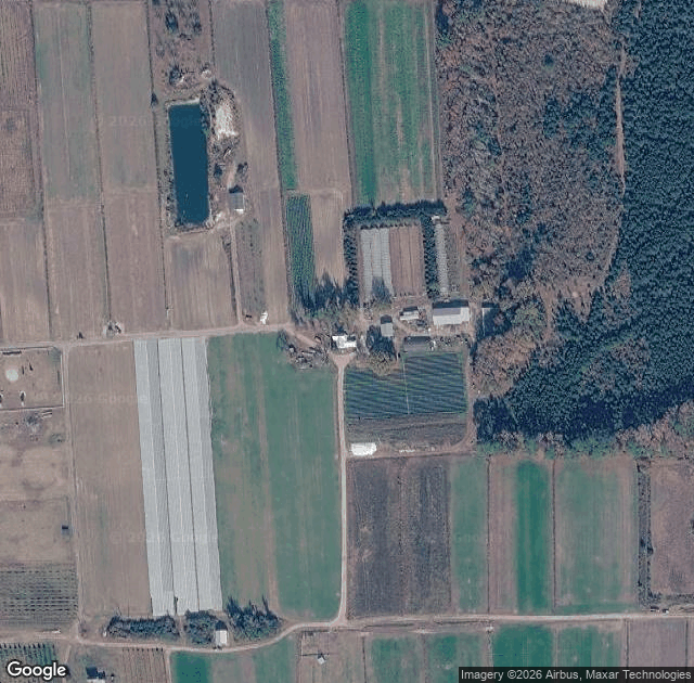 Aerial view of Cullipher Farm in Virginia Beach, VA
