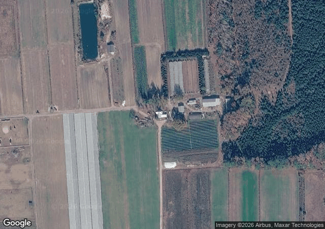 Aerial view of Cullipher Farm in Virginia Beach, VA