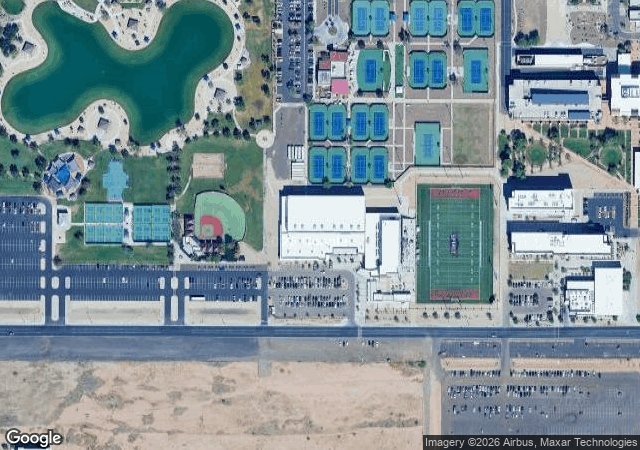 Aerial view of Desert Fall Festival in Surprise, AZ