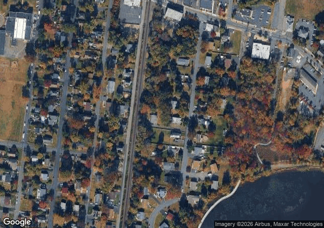 Aerial view of Dr. Davies Farm in Congers, NY