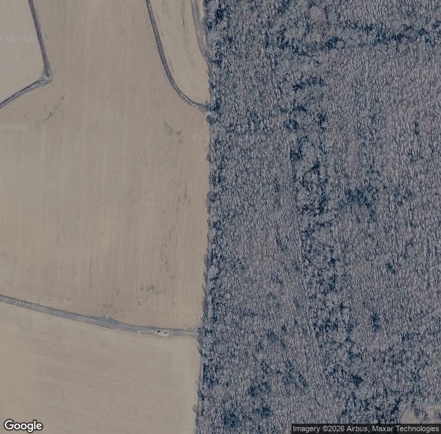 Aerial view of Faubourg Pumpkin Patch in Ville Platte, LA