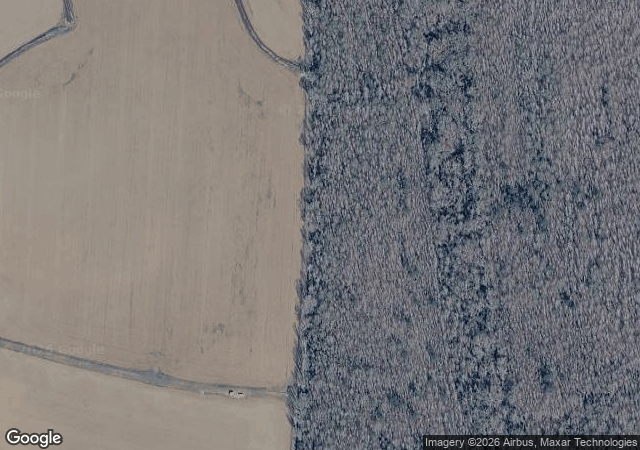 Aerial view of Faubourg Pumpkin Patch in Ville Platte, LA