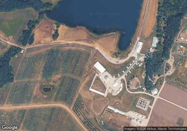 Aerial view of Fun Farm Pumpkin Patch in Kearney, MO