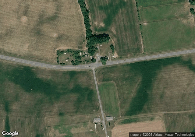 Aerial view of Glade Valley Farms and Corn Maze in Frederick, MD
