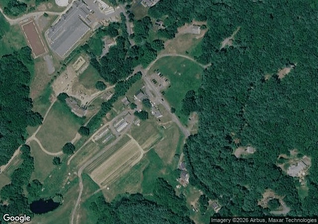 Aerial view of Hanson's Farm in Framingham, MA