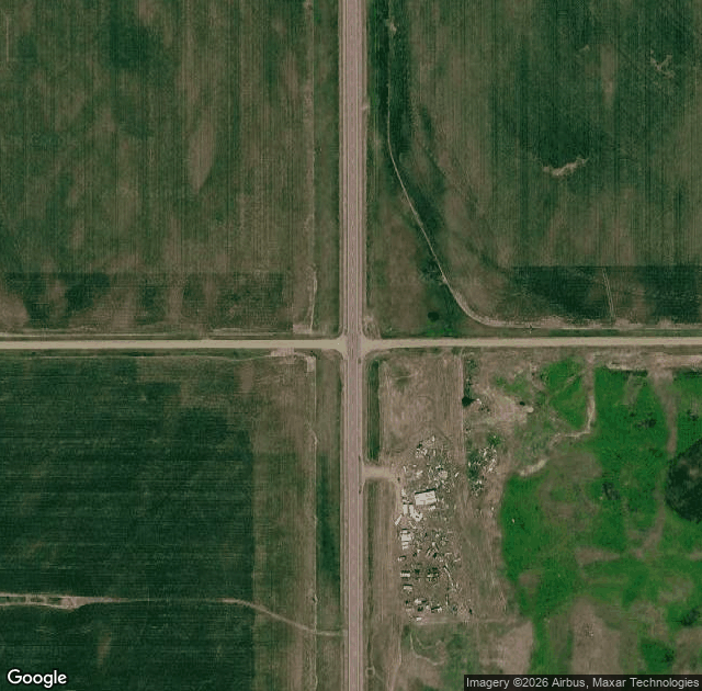 Aerial view of Homestead Orchard in Parker, SD