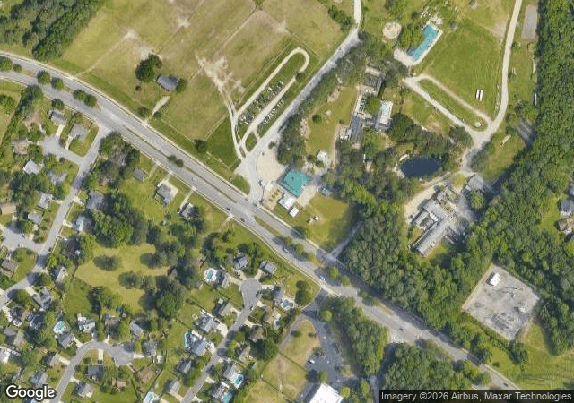 Aerial view of Hunt Club Farm in Virginia Beach, VA