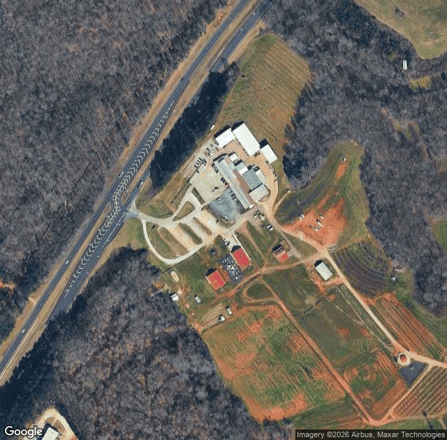 Aerial view of Jaemor Farms in Alto, GA