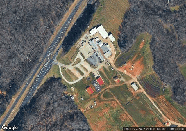 Aerial view of Jaemor Farms in Alto, GA