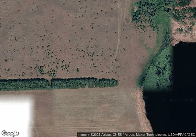 Aerial view of Jerry's Pumpkin Patch in Sturgeon Lake, MN