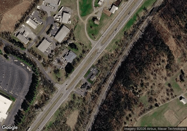 Aerial view of Jeter Farm in Roanoke, VA