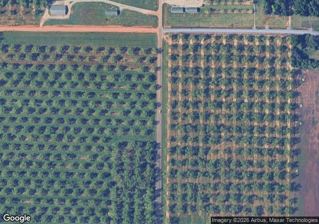 Aerial view of Lane Southern Orchards in Fort Valley, GA