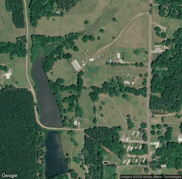 Aerial view of Lazy Acres Plantation, LLC in Newton, MS