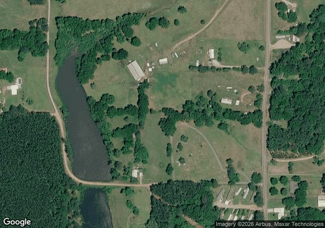 Aerial view of Lazy Acres Plantation, LLC in Newton, MS