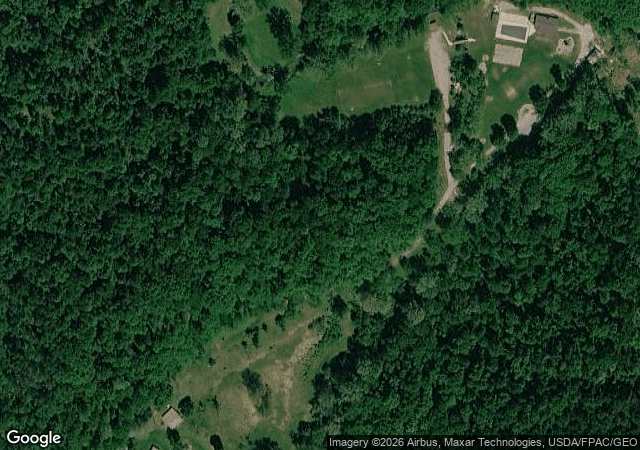 Aerial view of Lazy J Farms in Duck, WV