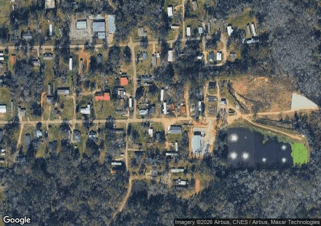 Aerial view of Liuzza Produce Farm, Inc in Amite, LA