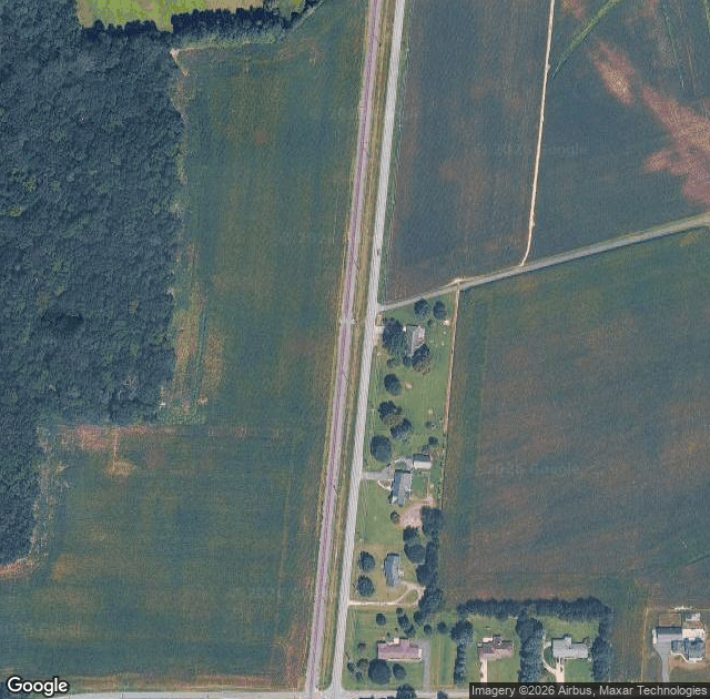 Aerial view of Loblolly Acres in Woodside, DE