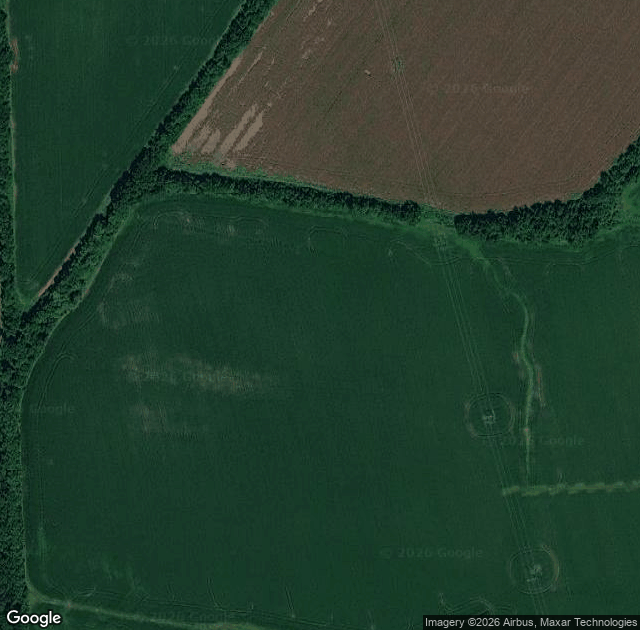 Aerial view of Madi Bell Farms in Houston, MS