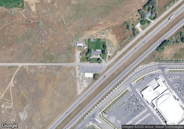 Aerial view of New Sweden Farms in Idaho Falls, ID