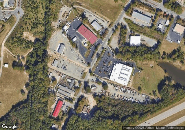 Aerial view of Page Farms in Raleigh, NC