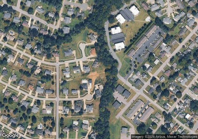Aerial view of Red Mill Farms in Elizabethtown, KY