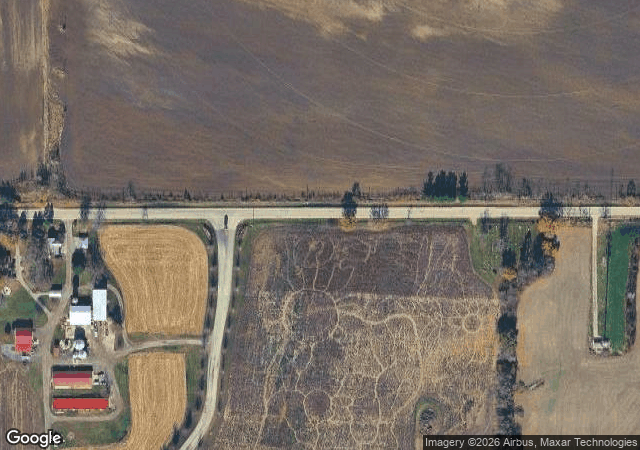 Aerial view of Richardson Adventure Farm in Spring Grove, IL