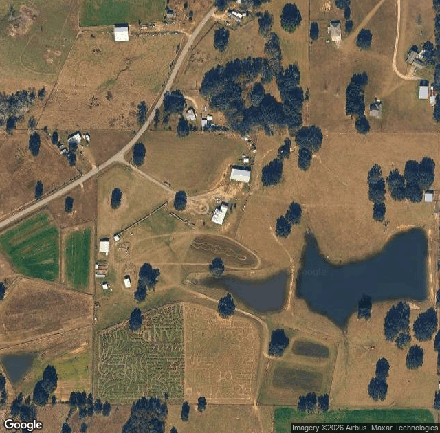 Aerial view of Southern Promiseland Farm LLC in Kiln, MS