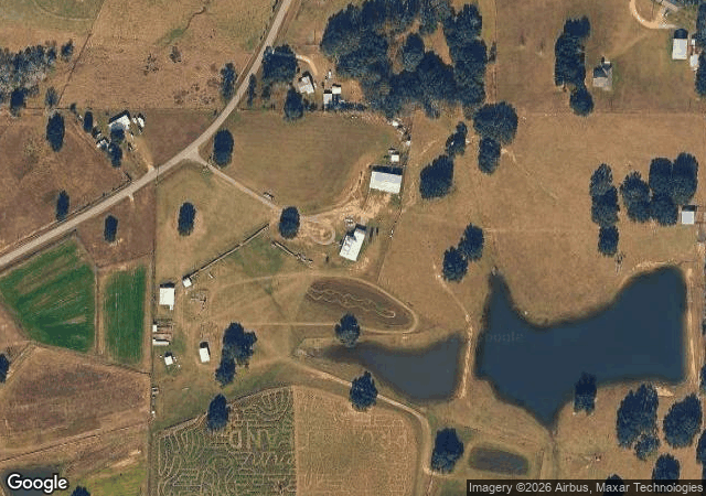 Aerial view of Southern Promiseland Farm LLC in Kiln, MS