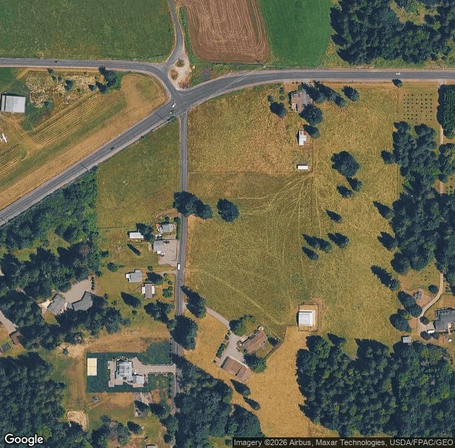Aerial view of Spooner Farms in Puyallup, WA