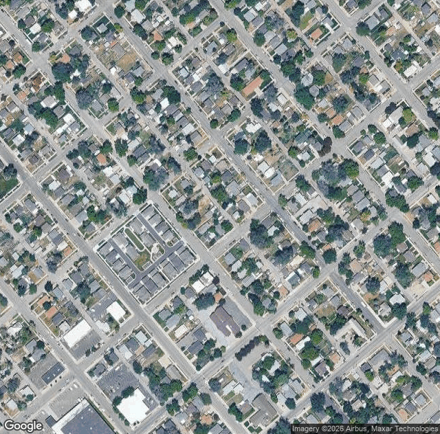 Aerial view of Swore Farms in Pocatello, ID