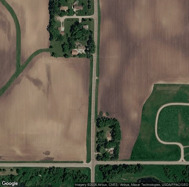 Aerial view of Taylor Kids Pumpkin Patch in Albert Lea, MN