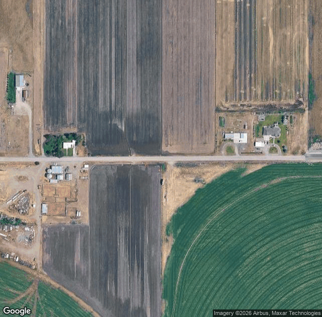 Aerial view of Treehouse Nursery Fall Fest in Rexburg, ID