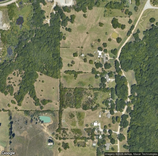 Aerial view of Tulsa Botanic Garden - Autumn Pumpkin Patch in Tulsa, OK