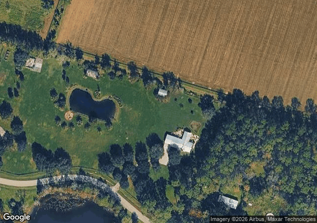Aerial view of Wesley Wells Farms in St. Augustine, FL