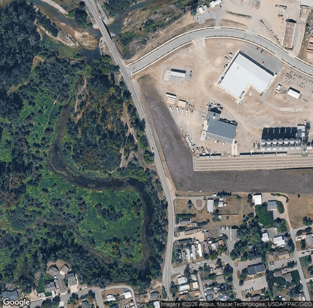Aerial view of Whitefish Stage Organic Farms - Pumpkin Patch in Kalispell, MT